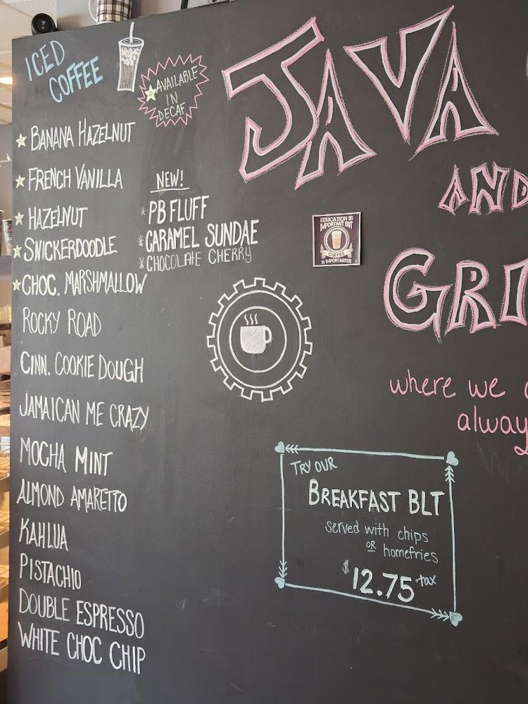 Java Grind And Grill Menu image 2